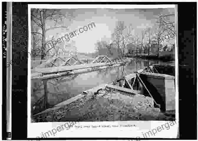 A Black And White Photograph Of A Picturesque Bridge Crossing The Morris Canal Along The Morris Canal (Images Of Modern America)