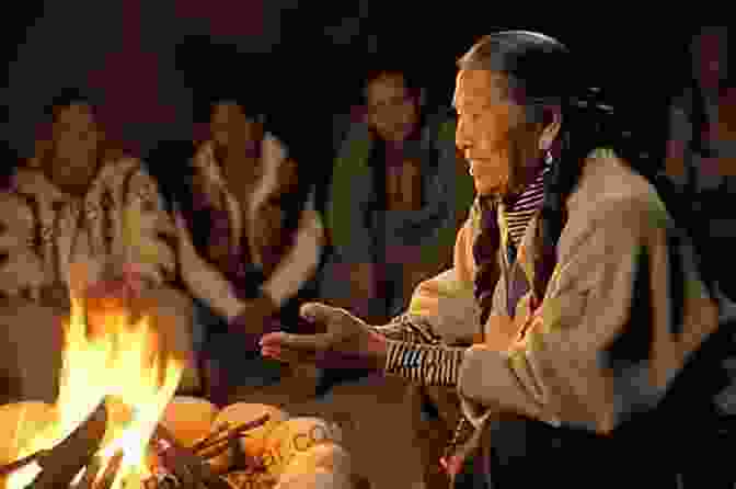 A Group Of Native American Elders Sharing Stories And Traditions Around A Campfire. At The Crossroads: Indians And Empires On A Mid Atlantic Frontier 1700 1763 (Published By The Omohundro Institute Of Early American History And Culture And The University Of North Carolina Press)