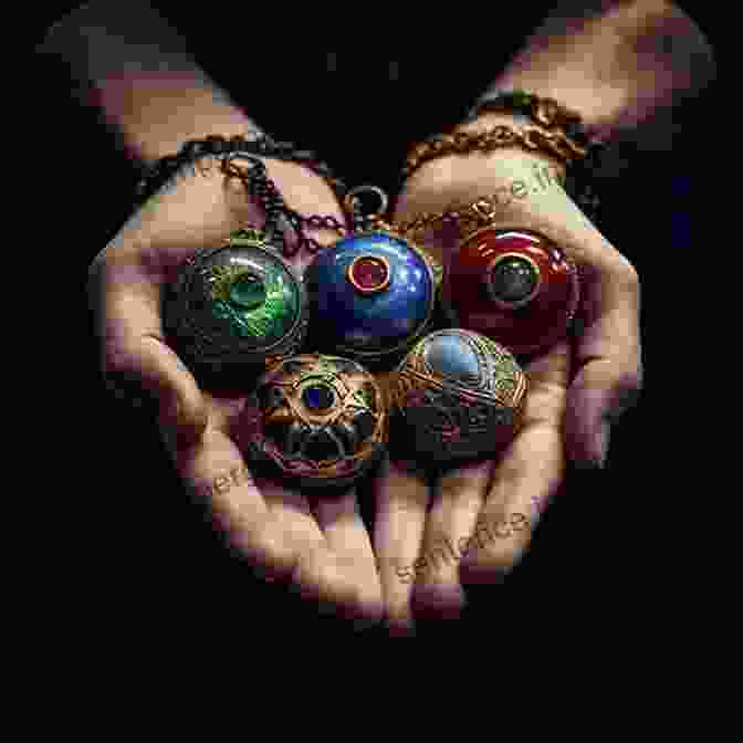 A Person Holding A Talisman, Their Eyes Filled With Determination The Black Pullet: Science Of Magical Talisman