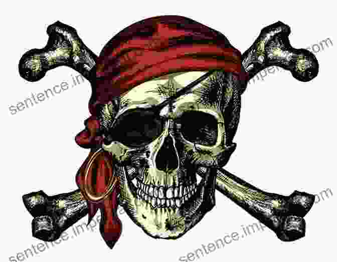 A Weathered Pirate Flag, Its Skull And Crossbones Emblem A Haunting Reminder Of The Bay's Piratical Past. Pirates Of The Chesapeake Bay: From The Colonial Era To The Oyster Wars