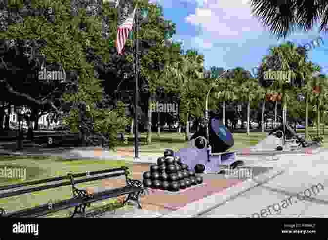 Battery, A Historic Park In Charleston With Cannons Overlooking The Harbor Hidden History Of Civil War Charleston