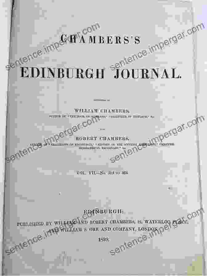 Chambers Edinburgh Journal No 421 Volume 17 New January 24 1852 Chambers S Edinburgh Journal No 421 Volume 17 New January 24 1852