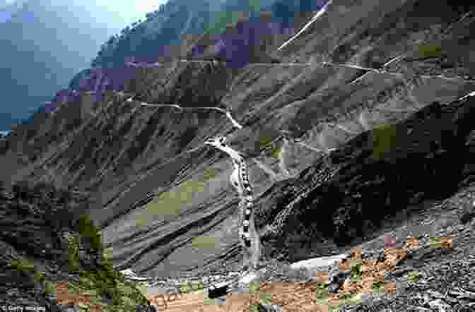 Farah And Her Companions Crossing A Treacherous Mountain Pass In The Far Pashmina Mountains