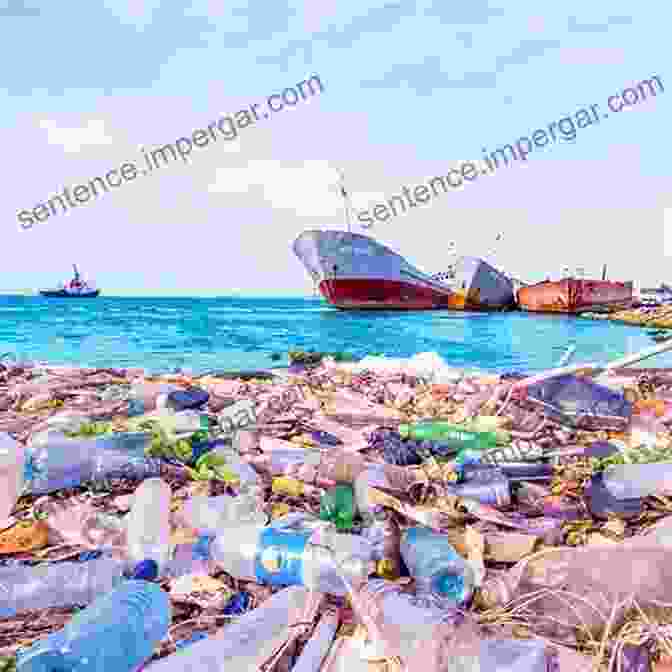 Image Of A Marine Environment Polluted With Plastic Waste, Highlighting The Harmful Effects Of Pollution The Vanishing Face Of Gaia: A Final Warning