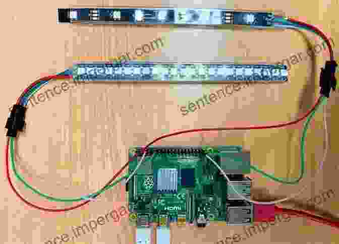 Image Of A VBA Script Controlling LED Lights On A Raspberry Pi Learning VBA With Raspberry Pi