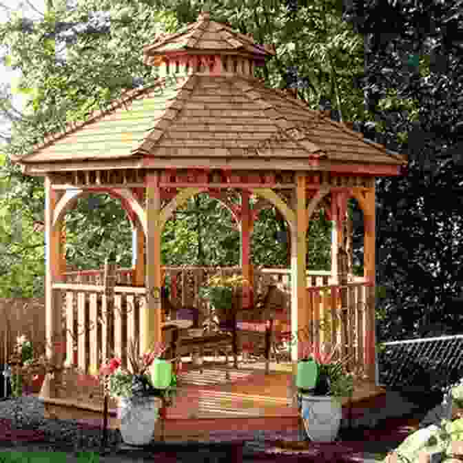 Image Of An Elegant Wooden Gazebo Black Decker The Complete Guide To Outdoor Carpentry (Black Decker Complete Guide)