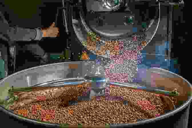 Image Of Coffee Beans Roasting, Showcasing The Transformation From Green Beans To Aromatic Roasted Beans Love Your Wine: Get To Grips With What You Re Drinking