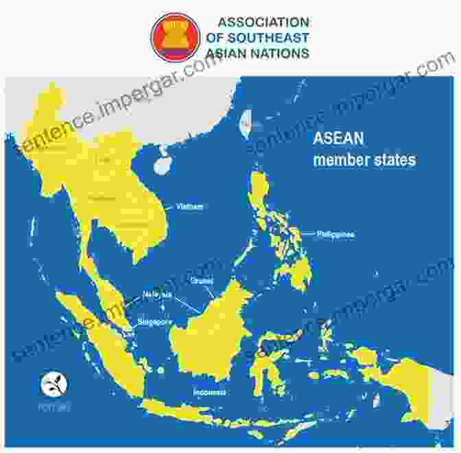 Map Of The Association Of Southeast Asian Nations (ASEAN) Reassessing ASEAN (Adelphi 328)