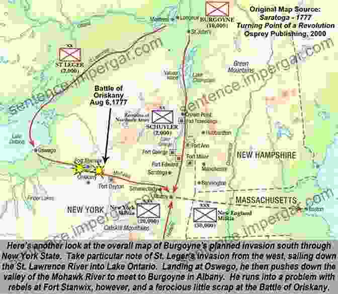 Map Of The Saratoga Campaign Saratoga: A Military History Of The Decisive Campaign Of The American Revolution