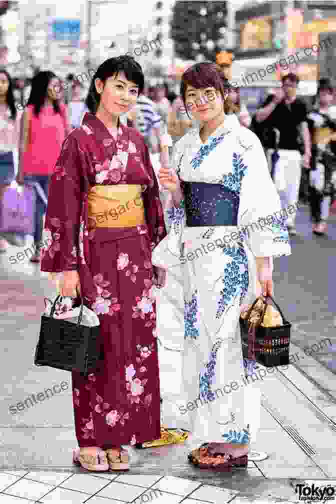 Photograph Of Women In Yukata At A Summer Festival MAGENTA SUMMER JAPANESE SUMMER: ~YUKATA PHOTOS~