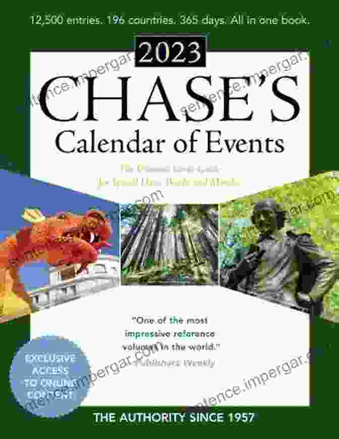 Thought Provoking Image Showcasing The Artistic Diversity Of The Chase Calendar Of Events 2024 Chase S Calendar Of Events 2024: The Ultimate Go To Guide For Special Days Weeks And Months